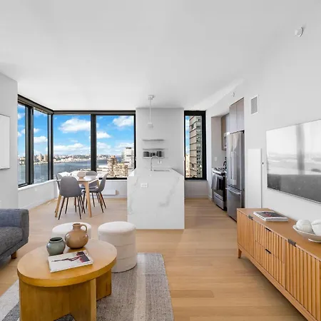 Modern Stylish 2Br 2Ba Apartment In Hudson Yard Nueva York Exterior foto